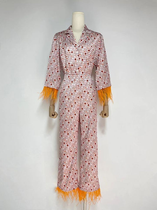 Traje Ejecutivo con Camisa Estampado Lunares - Elegancia y Temperamento - Image 2