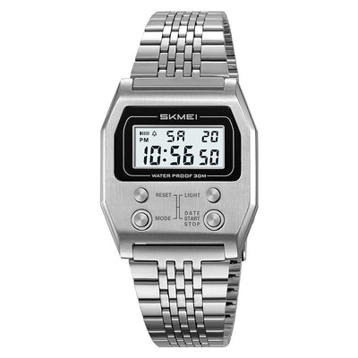 Reloj Digital Minimalista Retro Resistente al Agua para Hombre - Image 4