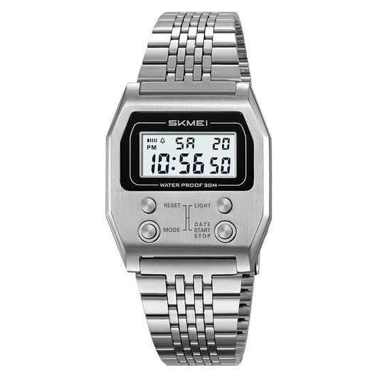 Reloj Digital Minimalista Retro Resistente al Agua para Hombre - Image 4