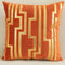 C Marrom Vermelho 45 X 45 Cm