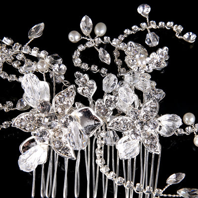 Corona de Hada Bosque con Brillantes para Cumpleaños y Bodas - Image 5