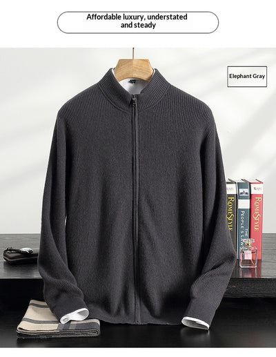 Suéter de Cachemira para Hombre Grueso y Elegante - Image 15