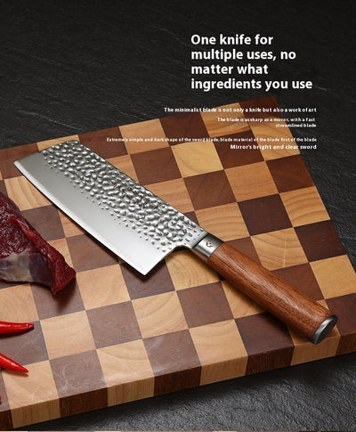 Cuchillo de Cocina Minimalista con Mango de Madera - Image 11