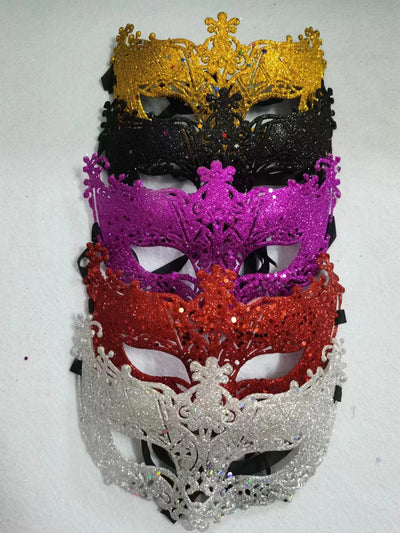 Antifaz de Oro Sexy Príncipe para Baile de Máscaras - Máscara Media Cara Mujer - Image 18