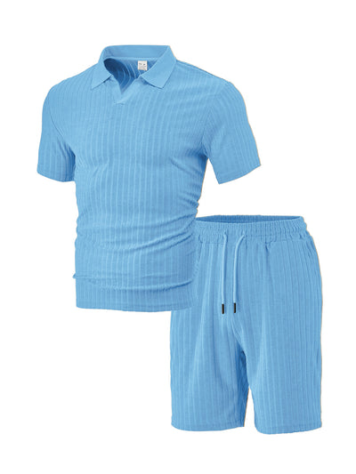 Conjunto Deportivo Casual Hombre Tela Transpirable Cuello Redondo - Image 42
