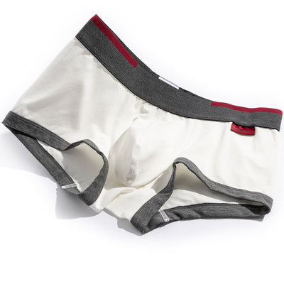 Calzoncillos Boxer de Algodón Puro para Hombre - Colores Sólidos - Image 9