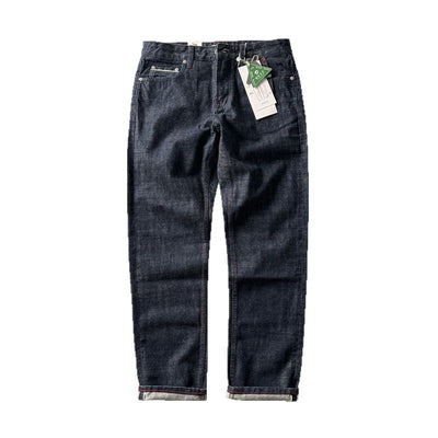 Pantalones Rectos Largos Retro Americano para Hombre - Image 5