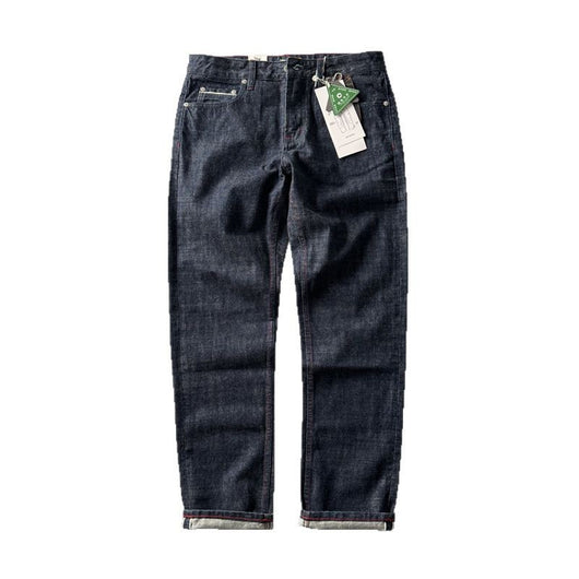 Pantalones Rectos Largos Retro Americano para Hombre - Image 5