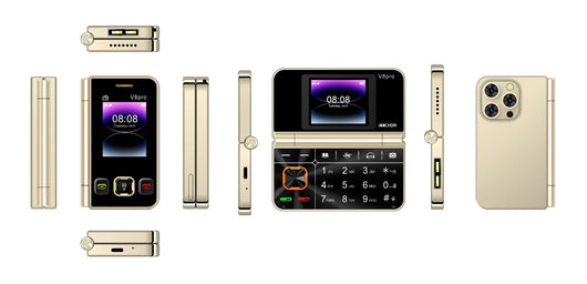 Teléfono Móvil Plegable V8pro con Doble Pantalla - Image 11