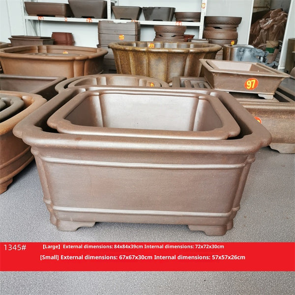 Maceta de Arena Púrpura Premium Grande 80cm - Cocción en Horno de Alta Temperatura - Image 5