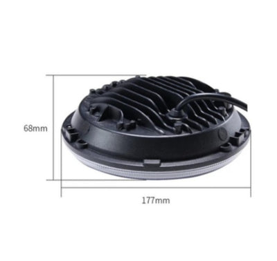 Faro LED Calavera 7 Pulgadas para Modificaciones Off-Road - Image 6