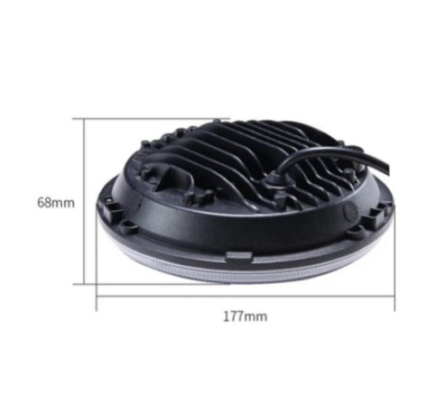 Faro LED Calavera 7 Pulgadas para Modificaciones Off-Road - Image 6