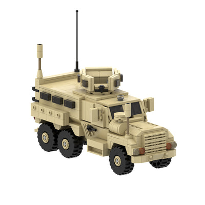 Vehículo Militar Blindado 6x6 Anti-emboscada - Modelo de Construcción MOC-67379 - Image 4