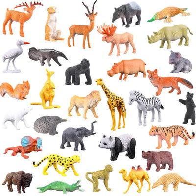 Set de 53 Piezas de Animales en Miniatura del Mundo Animal - Image 6
