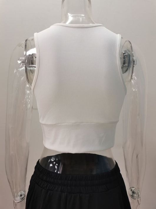 Top Crop Elegante Descubierto para Mujer - Image 17
