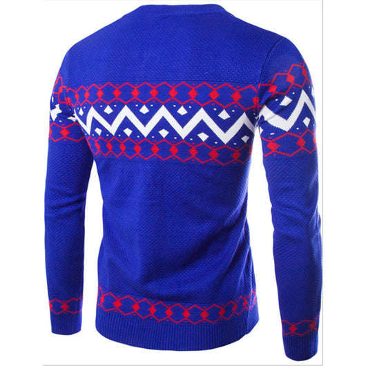 Suéter Casual con Estampado de Moda y Cuello Redondo - Image 11