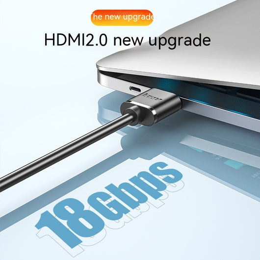 Cable HDMI Portátil Ultrafino de Alta Definición para Proyectores y Monitores - Image 7