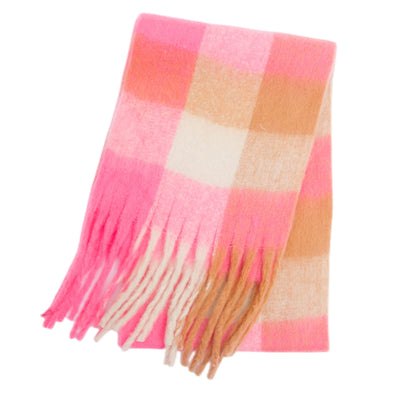 Bufanda Gruesa Cuadros Otoño Invierno - Diseño Multicolor Elegante - Image 33