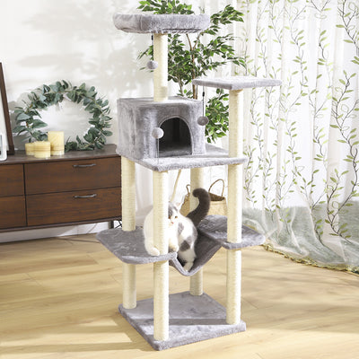 Torre de Lujo para Gatos con Doble Condominio y Percha Espaciosa - Image 14