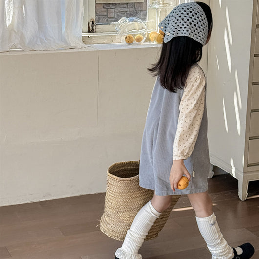 Enterizo de Pana para Niña con Cinco Bolsillos - Primavera - Image 30