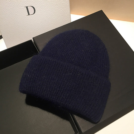 Gorro Tejido de Conejo y Lana para Mujer - Calidez y Estilo - Image 5