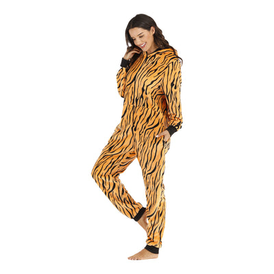 Disfraz Jumpsuit Leopardo con Capucha de Orejas Animales - Image 11
