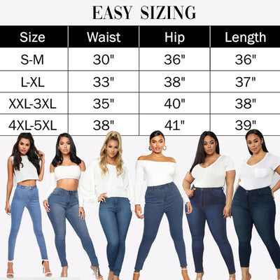 Pantalones Vaqueros Skinny Talle Alto Elásticos con Bolsillos Simulados - Image 9
