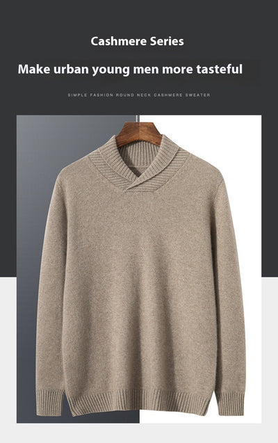 Suéter Tipo Saco de Cachemira para Otoño e Invierno - Image 11
