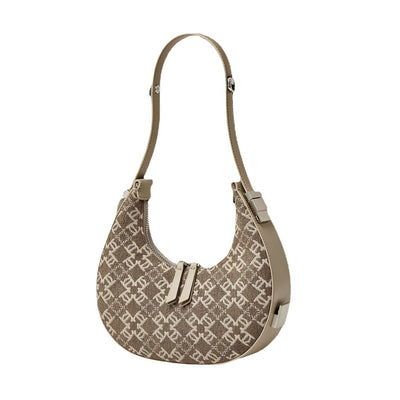 Bolso de Lona Medialuna para Mujer - Diseño Elegante y Funcional - Image 3