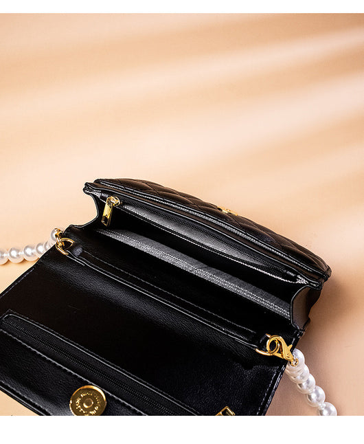 Bolso de Cadena Diamante Estilo Perfume en Cuero Pequeño - Image 22