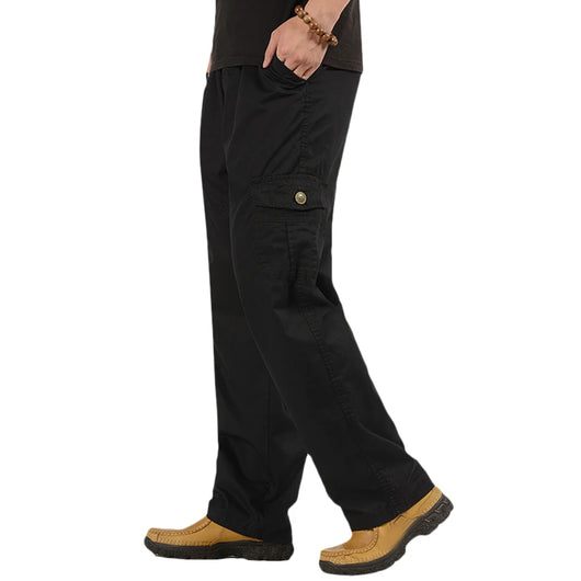 Pantalones Casuales Talla Grande para Hombre - Comodidad sin Compromiso - Image 9