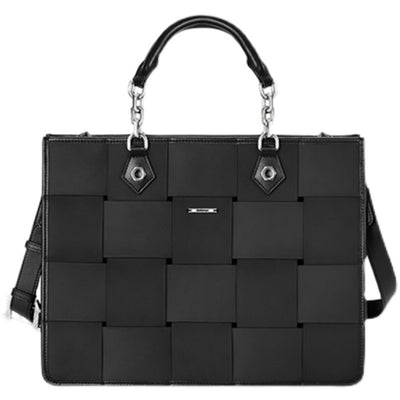 Bolso Mensajero Tejido de Gran Capacidad para Mujer - Image 4