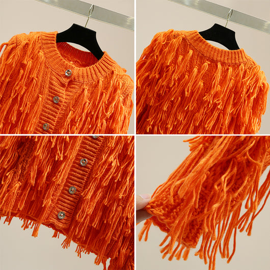Cardigan de Lana Pura para Mujer - Suéter Clásico de Manga Larga - Image 10