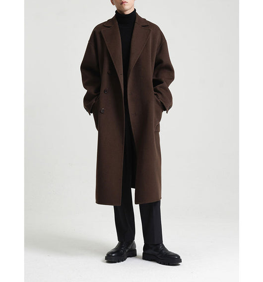 Abrigo de Lana Doble Faz para Hombre - Elegancia y Calidez - Image 33
