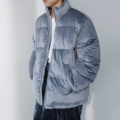 Abrigo Hombre Estilo Coreano Oversize Acolchado Grueso Invierno - Image 18