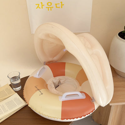 Flotador Anillo Parasol para Piscina con Pedestal - Image 17