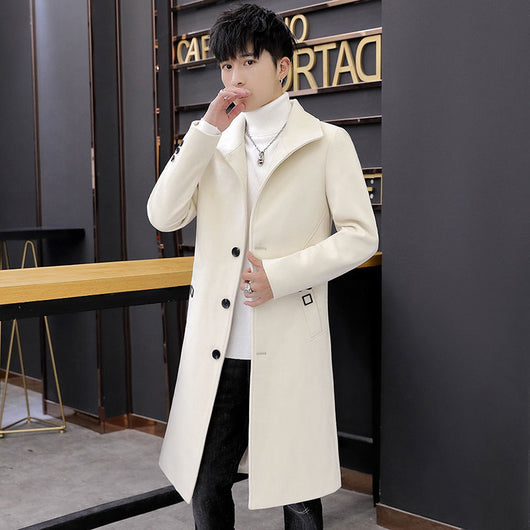 Abrigo Tipo Gabardina de Largo Medio para Hombre - Image 15