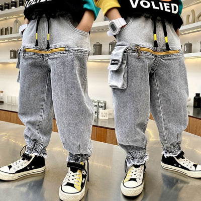 Pantalones Casuales para Niños - Jeans Versátiles Primavera y Otoño - Image 17