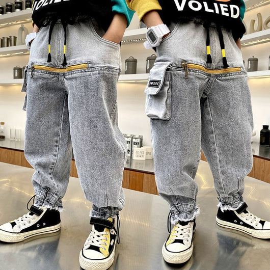 Pantalones Casuales para Niños - Jeans Versátiles Primavera y Otoño - Image 17