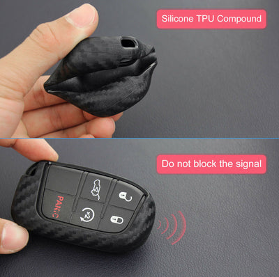Funda Protectora de Fibra de Carbono para Llaves Dodge, Chrysler y Fiat - Image 10