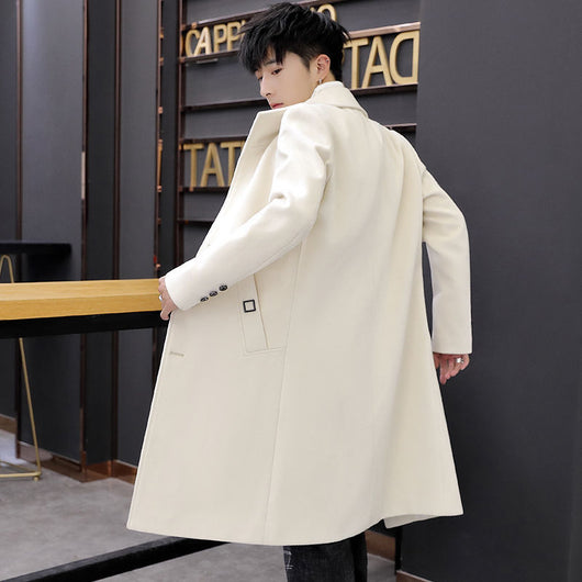 Abrigo Tipo Gabardina de Largo Medio para Hombre - Image 14