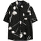Camisa Casual de Manga Corta Rosa para Hombre