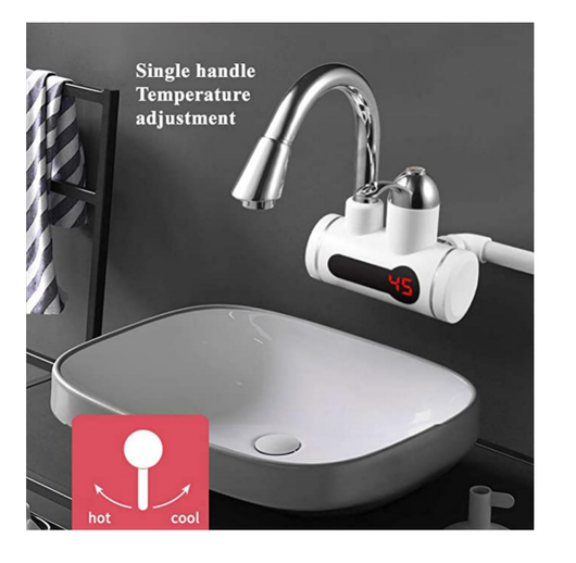 Grifo Calentador Eléctrico Instantáneo para Cocina y Baño - Image 6