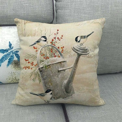 Funda de Almohada de Lino Colección Año Nuevo Navidad - Image 16