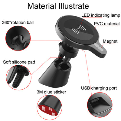 Soporte Móvil con Carga Inalámbrica e Inducción Automática - Image 6