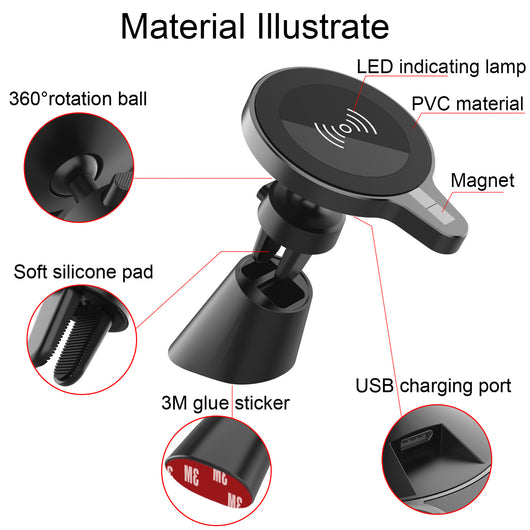Soporte Móvil con Carga Inalámbrica e Inducción Automática - Image 6