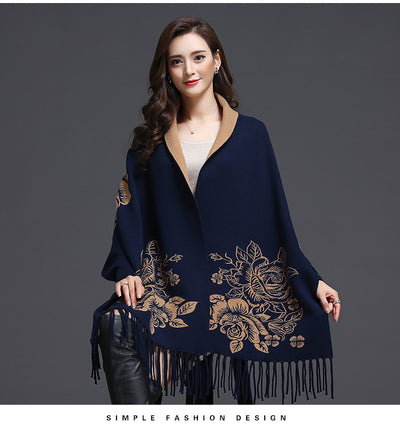 Cardigan Tejido Holgado con Borlas y Forro Grueso de Cachemira - Image 12