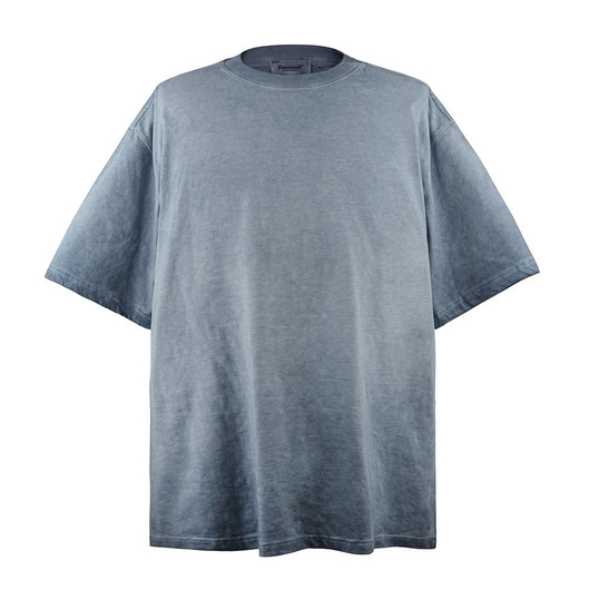 Camiseta Casual Desgastada de Manga Corta para Hombre - Image 5