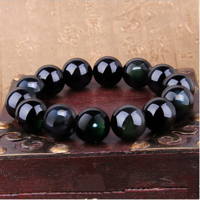 Pulsera de Obsidiana Arcoíris Natural - Image 6
