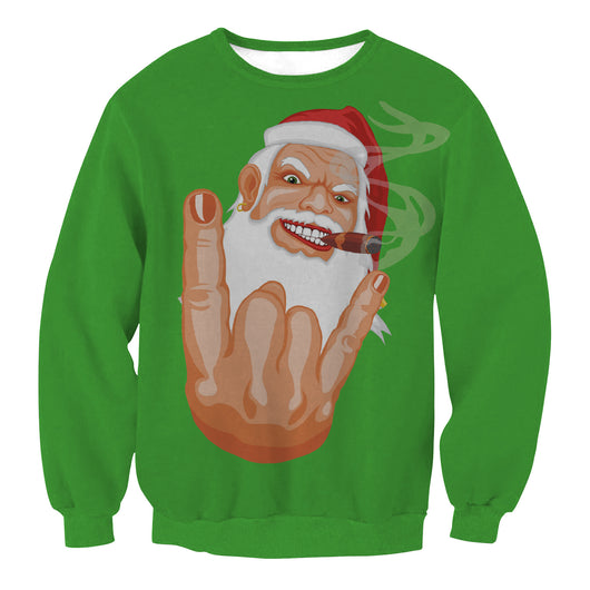 Suéter Navideño Divertido Santa y Elfo para Hombre y Mujer - Image 25